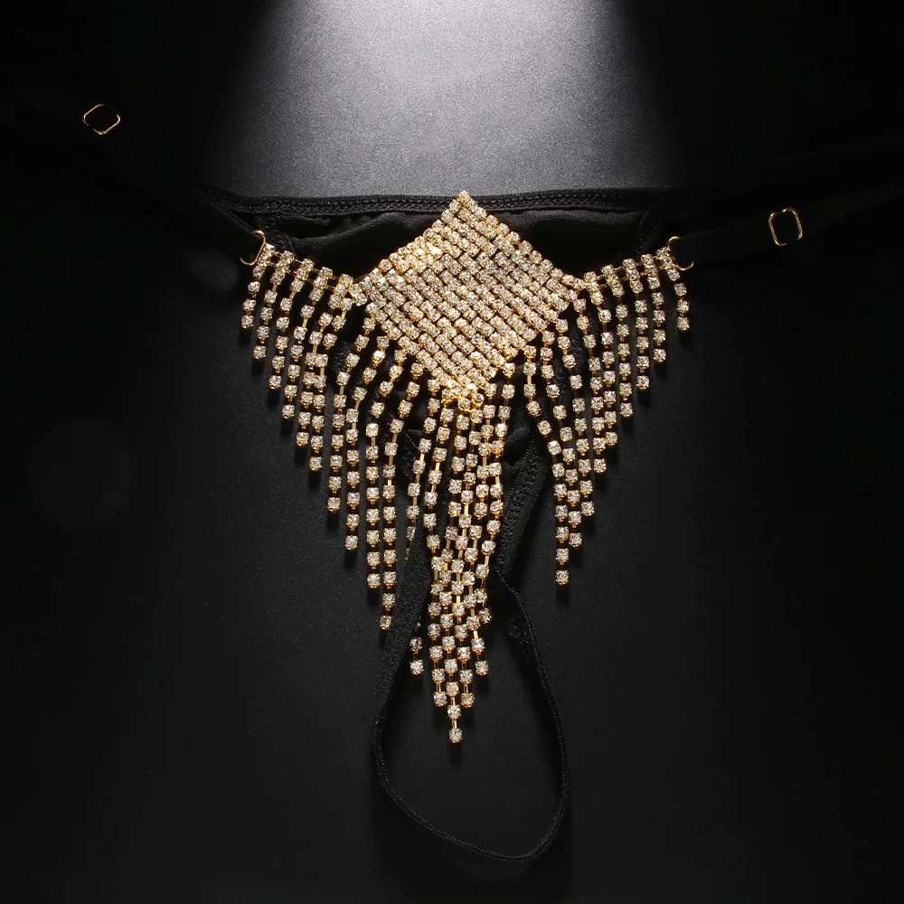 Stonefans Square Tassel Rhines - đánh giá và giá Thong Bikini Women