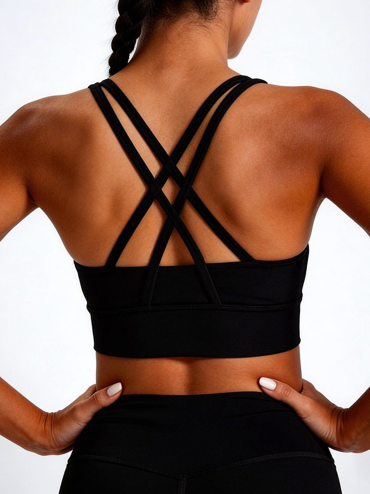 New Women's Solid Color High I - đánh giá và giá Sports Bra High Impact