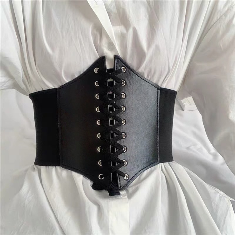 Fashion Corset Wide Belts Faux - đánh giá và giá Corset Waist Cinch