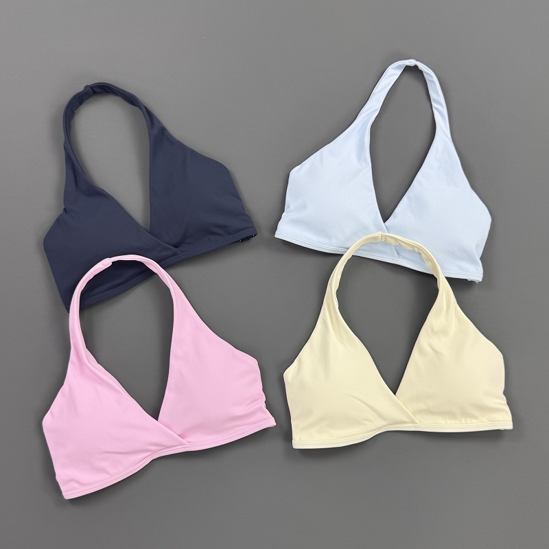 Gym Top Women Halter Neck Spor - đánh giá và giá Sports Bra High Impact